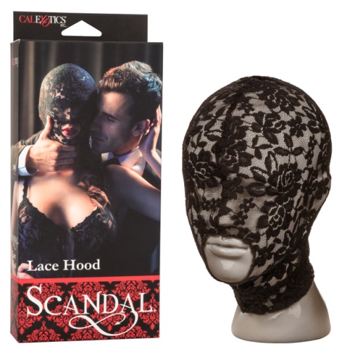 CEN - Scandal Lace Hood - Black 照片