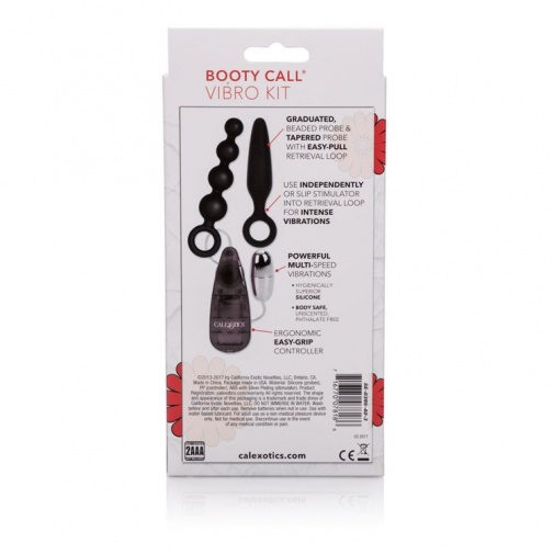 CEN - Booty Call Booty Vibro Kit - Black photo