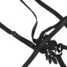 Ohyeah - Embroidery Bra Set - Black - XL 照片-8