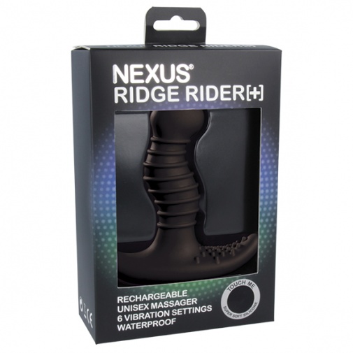Nexus - Ridge Rider 後庭震動器 - 黑色 照片