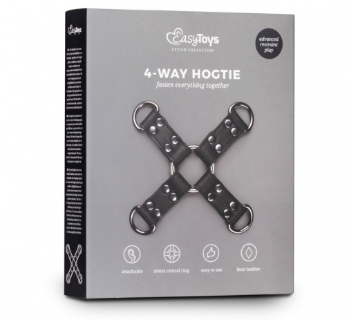 Easytoys - 四肢綑綁扣 - 黑色 照片