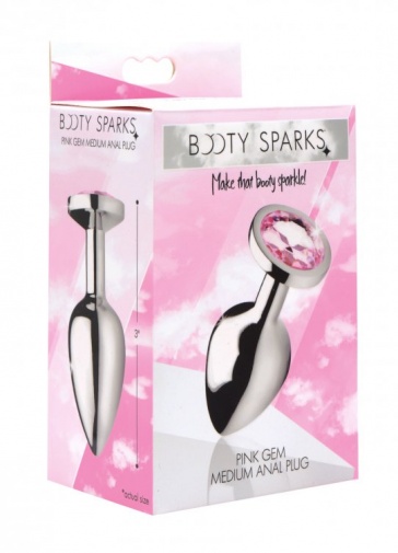 Booty Sparks - 寶石後庭塞中碼 - 粉紅色 照片