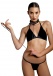 Leg Avenue - Bondage Collar and Leash - Black photo-3