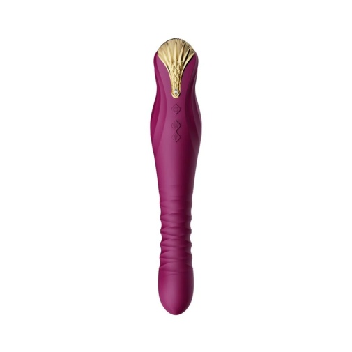 Zalo - King APP Thrusting Vibrator - Velvet Purple photo