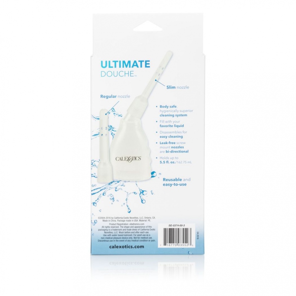 Feel the energy and put seismic pleasure in the palm of your... CEN - Ultimate Douche - Clear photo-7