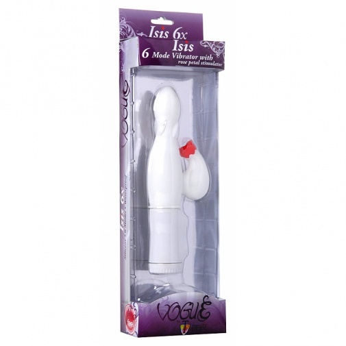 Vogue - Isis 6 Mode w Red Rose Stim - White photo