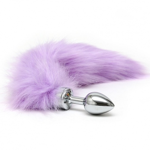 Rimba - Butt Plug w Tail - Lilac - S photo