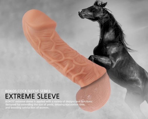 Kokos - Extreme Realistic Cock Sleeve S - Flesh photo