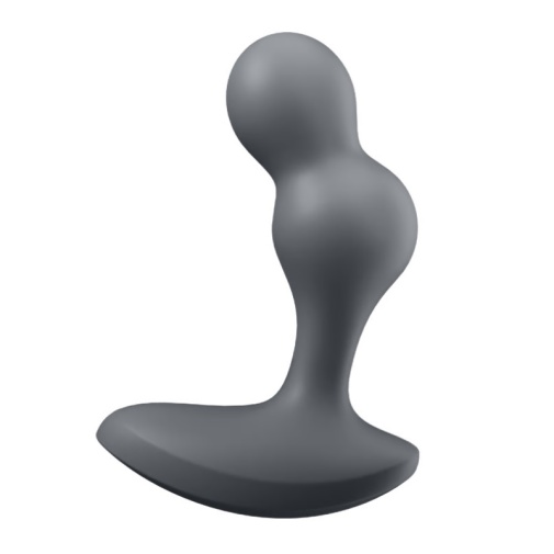 Satisfyer - 深入式震動型肛塞 - 深灰色 照片