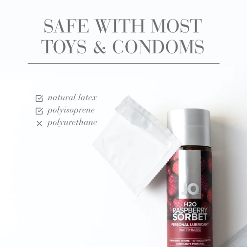 JO - H2O 红桑子味水性润滑剂 - 30ml 照片