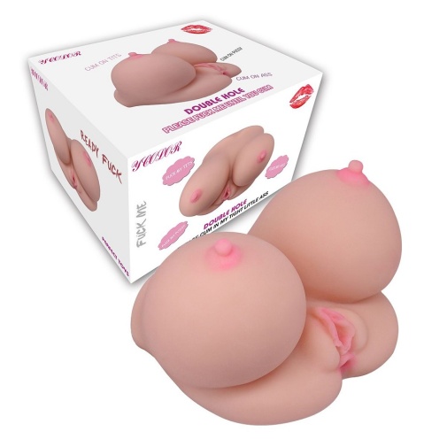 Perfect Toys - 多功能乳交雙穴自慰器 照片