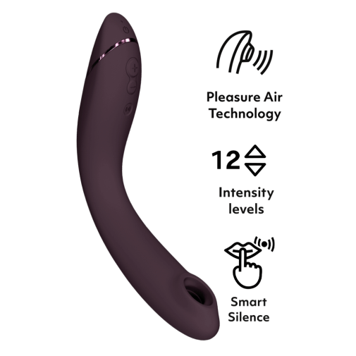Womanizer - OG Pleasure Air G點吸啜器 - 紫紅色 照片