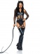 Leg Avenue - Criminal Kitty Costume - Black - S photo-3