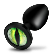 Creature Cocks - Green Eye Plug S - Black photo