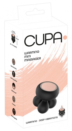 Cupa - 溫感迷你按摩器 - 黑色 照片