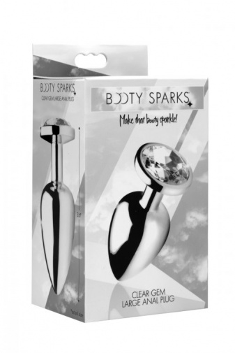 Booty Sparks - 寶石後庭塞大碼 - 透明 照片