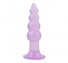 Chisa - Bumpy Butt Plug - Purple photo