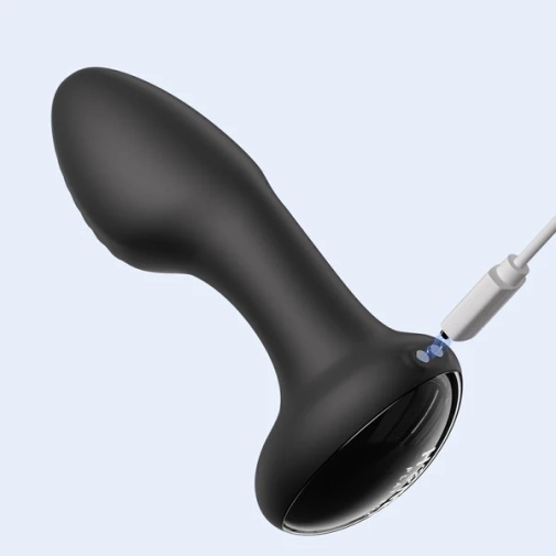 Honey Play Box - Frenzy Sensing App Rotating Butt Plug - Black photo