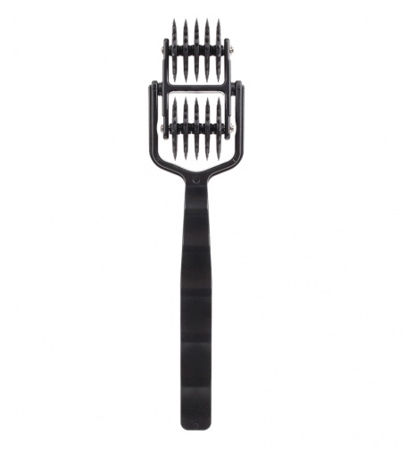 Chisa - 5 Row Double Pinwheel - Black photo