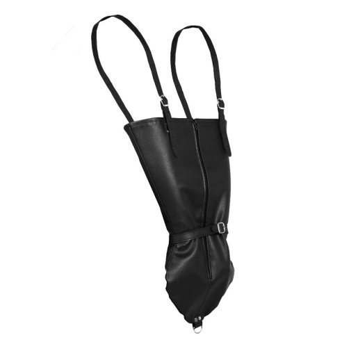 Ouch - Xtreme Zip-up Full Sleeve Arm Restraint - Black photo