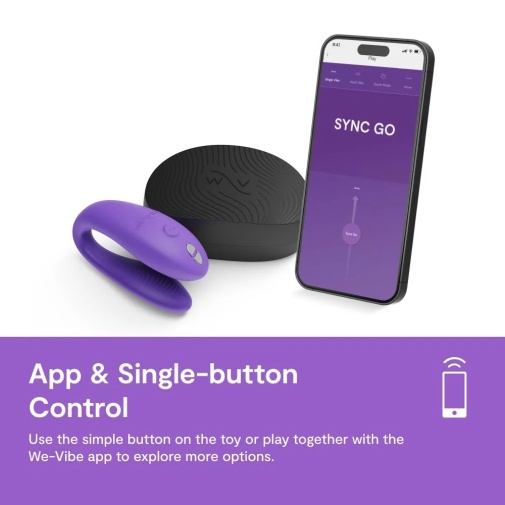 We-Vibe - Sync Go 情侣共用震动器 - 浅紫色 照片