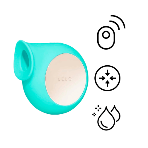 Lelo - Sila Cruise 轻柔声波阴蒂按摩器 - 薄荷绿色 照片