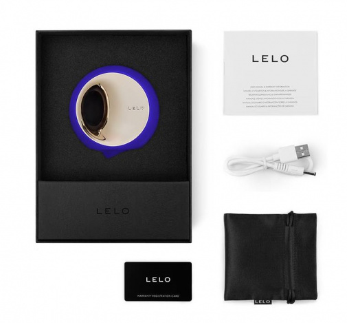 Lelo - Ora 3 Rotating Tongue Simulator - Midnight Blue photo