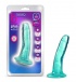 B Yours Plus - Hard & Happy 仿真假阳具 14cm - 透明绿 照片-6