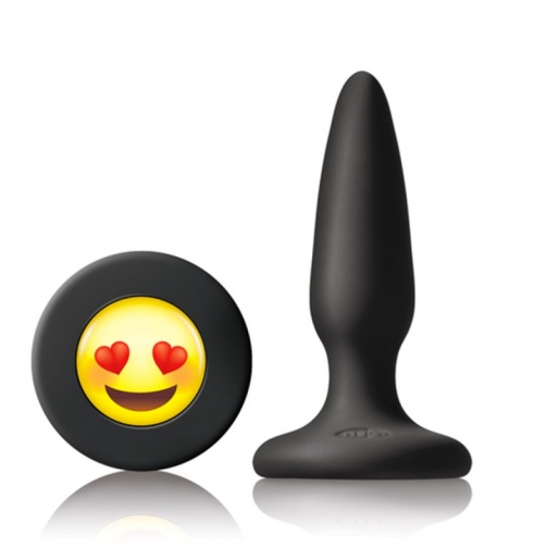  NS Novelties - Mojis ILY 迷你后庭塞 -黑色 照片