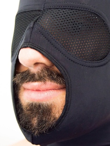 Mister B - Lycra Visor Hood - Black photo