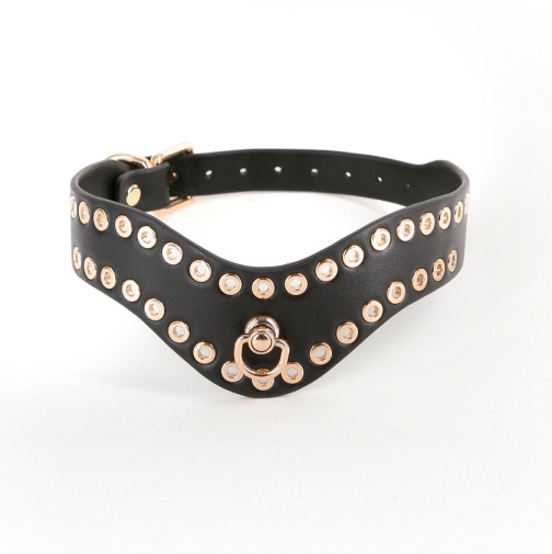 NS Novelties - Fetish & Fashion Kali Collar - Black photo