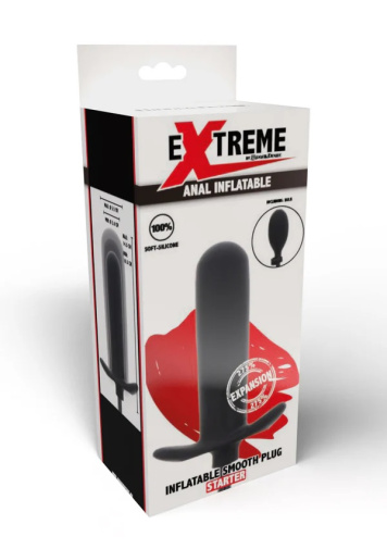 Hidden Desire - Starter Inflatable Plug - Black photo