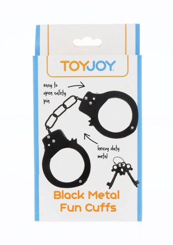 ToyJoy - 经典金属制手铐 - 黑色 照片