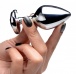 Booty Sparks - Heart Gem Anal Plug M-size - Black photo-2