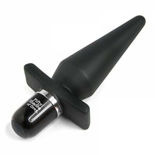Fifty Shades of Grey - Delicious Fullness Vibro Butt Plug - Black photo