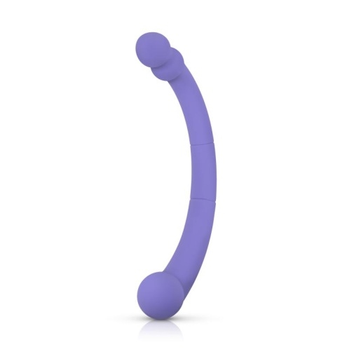 Good Vibes Only - Leah Double End Vibrator - Purple photo