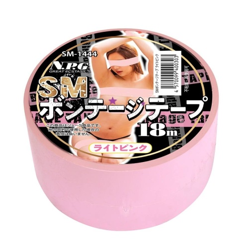 NPG - Bondage Tape 18m - Light Pink photo