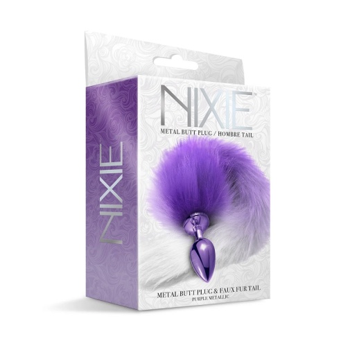 Nixie - Tail Metal Plug - Purple photo
