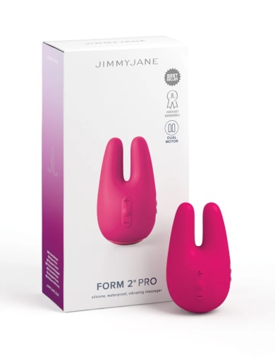 JimmyJane - Form 2 PRO 雙電機陰蒂按摩器 - 粉紅色 照片