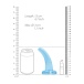 RealRock - 5" Non-Realistic Dildo - Blue photo-4
