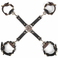 Lovetoy - Rebellion Reign Hogtie Set - Black photo