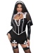 Leg Avenue - Holy Hottie Nun Costume - Black - XS photo-3