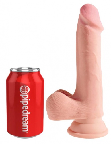King Cock - Triple Density w Balls 7.5" - Flesh photo