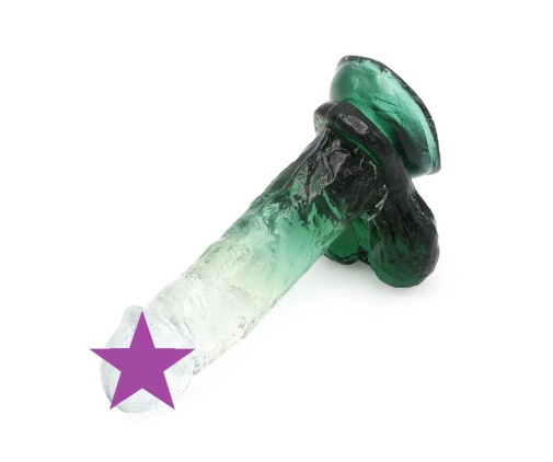 Kiotos - Realistic Dildo 07 - Green photo