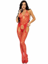 Leg Avenue - Love Hangover Bodystocking - Red photo