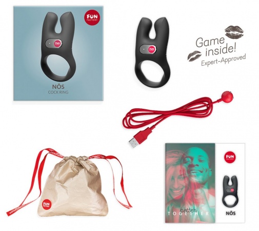 Fun Factory - Nos Vibro Ring - Black photo