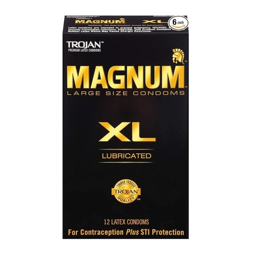 Trojan - Magnum XL Extra Large 64/58mm 12's Pack photo