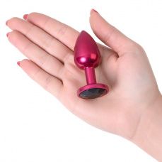 Toyfa - Metal Anal Plug 2.8cm - Tourmaline photo