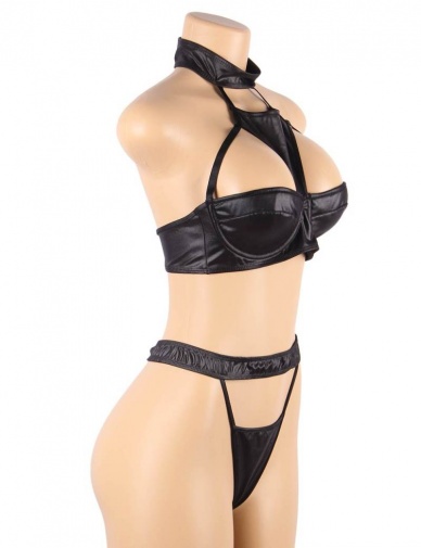 Ohyeah - Exquisite Set w Choker - Black - M photo