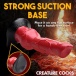 Creature Cocks - Hell-Hound Dildo - Red photo-11